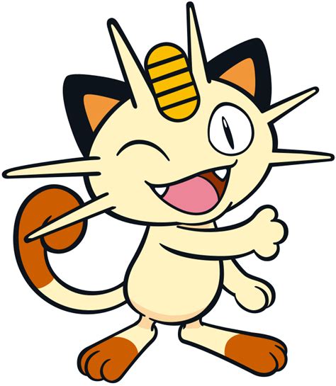 Meowth official artwork gallery | Pokémon Database