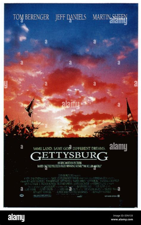 GETTYSBURG, 1993, ©New Line Cinema/courtesy Everett Collection Stock Photo - Alamy