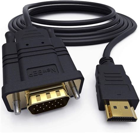 11C 7531 (NEW) HDMI to VGA Cable HDMI Male to VGA Male D-SUB 15 Pin M/M ...