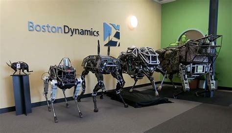 four-legged boston dynamics spot robot maneuvers like an animal ...