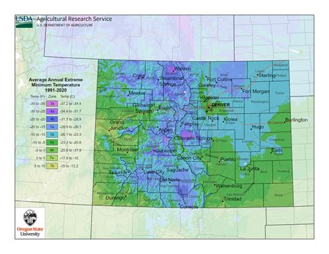 Colorado Hardiness Zone Map For Planting | Gardening Know How