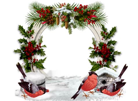 christmas Christmas decoration Wreath Holly for Christmas Border for ...