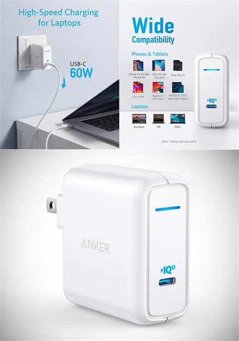 Pocket-Sized Anker 60W USB-C Charger is Powered by Gallium Nitride, Get One for $28 Shipped ...