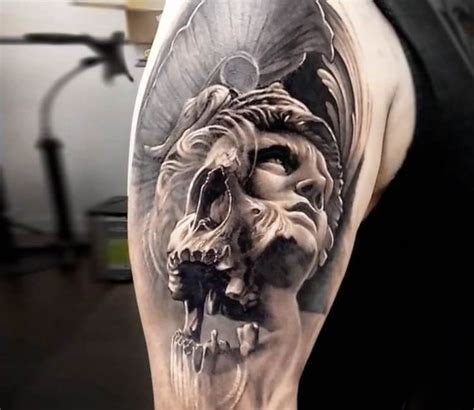 Greek Warrior tattoo by Arlo Tattoos | Post 19870 | Warrior tattoo, Warrior tattoos, Mythology ...