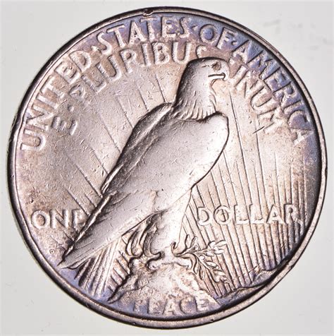 1923-D Peace Silver Dollar - Denver Minted - 90% Silver | Property Room