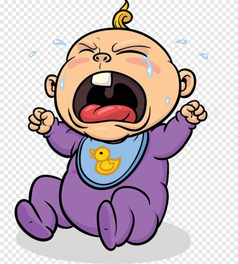 Crying Infant, Child crying, purple, child png | PNGEgg