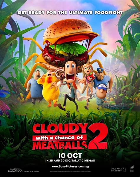 Fred Said: MOVIES: Review of CLOUDY WITH A CHANCE OF MEATBALLS 2: Food Comes Alive!