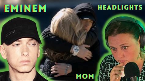 EMINEM- headlights mv , mom reaction - YouTube