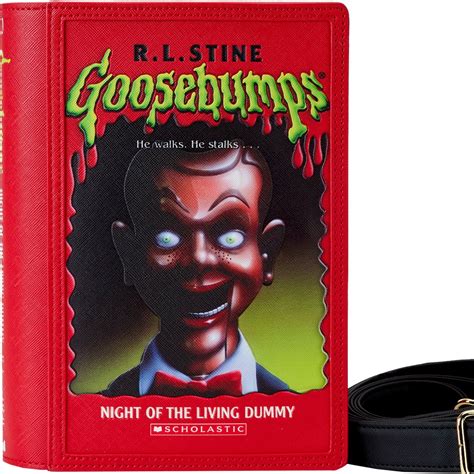 Goosebumps Slappy Book Cover Crossbody Purse