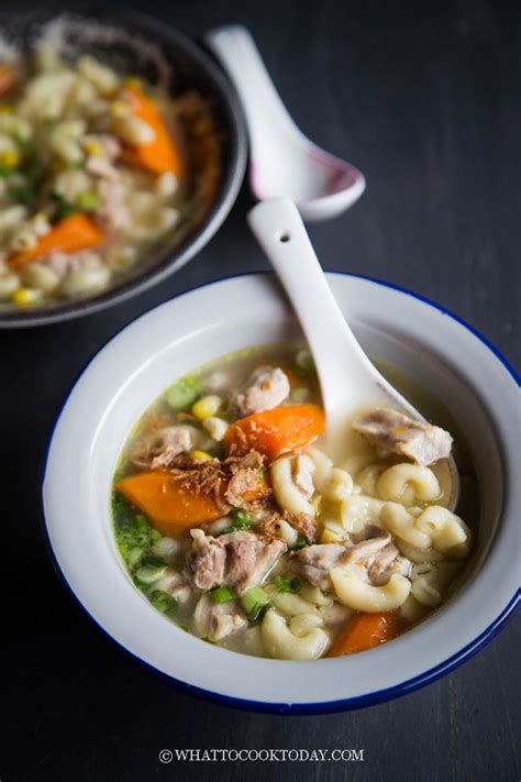 Chicken macaroni soup – Artofit