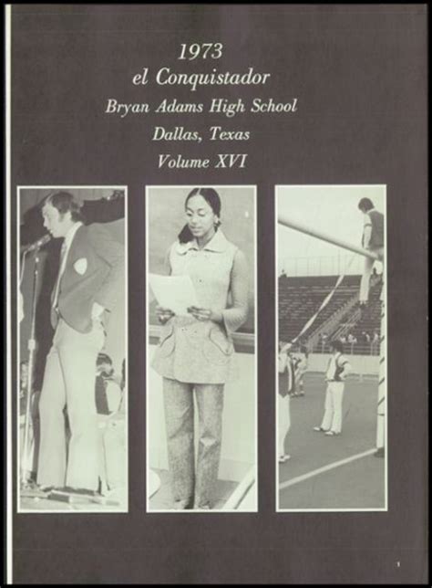 Explore 1973 Bryan Adams High School Yearbook, Dallas TX - Classmates