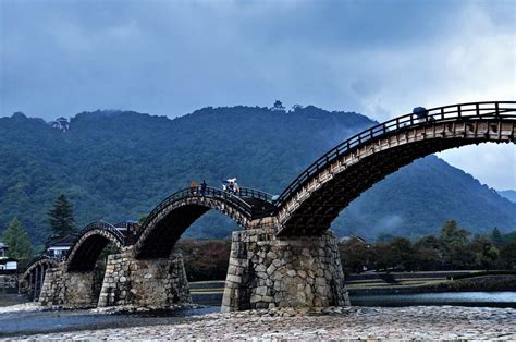 "Kintaikyo Bridge" & "Iwakuni Castle" #iwakuni #japan | Iwakuni, Castle, Bridge