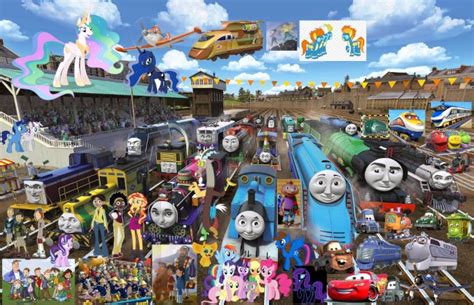 Twilight Sparkle's Adventures of Thomas & Friends: The Great Race | Thomas and Twilight Sparkle ...