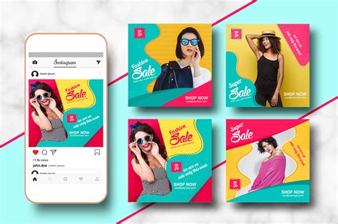 Instagram Banner Template :: Behance