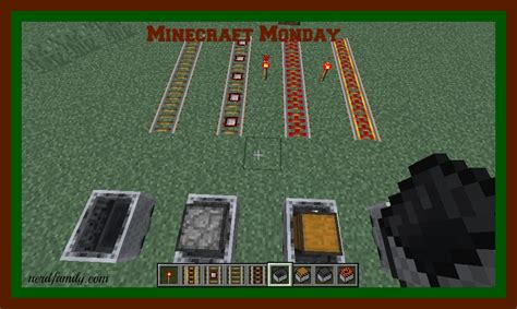 Minecraft Engineering: Minecarts and Rails - Nerd Family