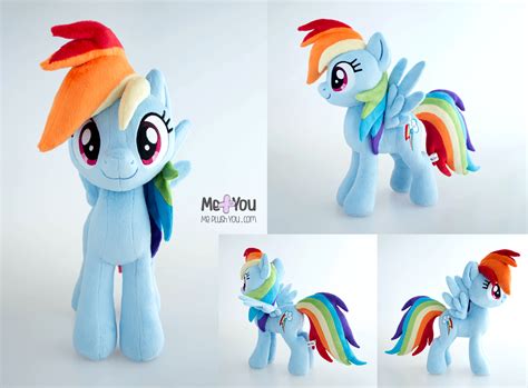 Rainbow Dash plush by meplushyou on DeviantArt