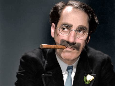 Groucho Marx | Original caption: Mustache, glasses and cigar… | Flickr