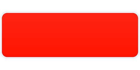 Neon Red Rectangle Banner Png Transparent Image