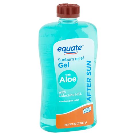 Equate After Sun Sunburn Relief Gel with Aloe, 20 oz - Walmart.com - Walmart.com