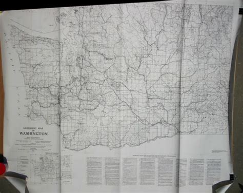 GEOLOGIC MAP OF Washington - State Geological Map - 2 Sheets - 1:500,000 - 1961 £22.31 - PicClick UK