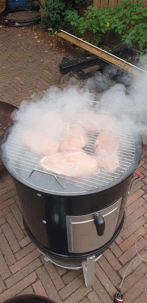 First time smoking chicken wsm 47cm. : r/smoking