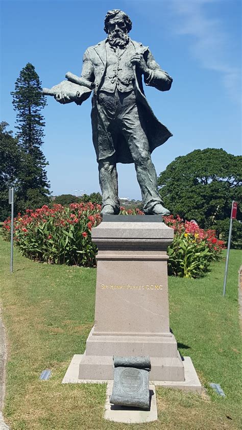 Sydney - City and Suburbs: Centennial Park, statue, Sir Henry Parkes