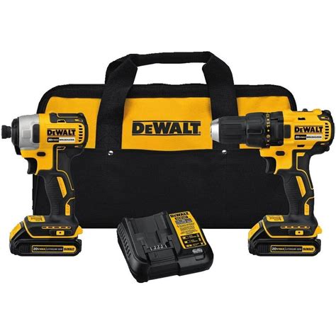 DEWALT 20V MAX Cordless Drill Combo Kit , Brushless, (DCK277C2) - Walmart.com - Walmart.com