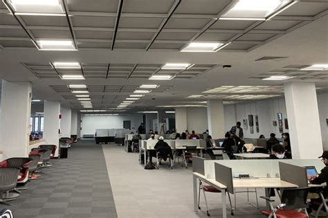 Lighting Upgrade Project Completed at Melville Library - SBU News