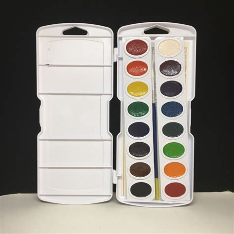 Prang Double Watercolor Set (16 colors) | M. Enriquez Art Supply