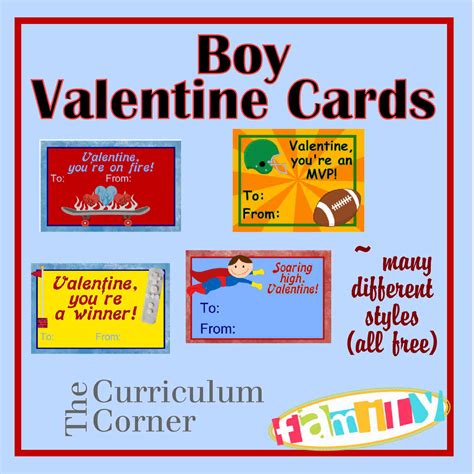 8 Best Images of Free Printable Valentine Cards For Boys - Free ...