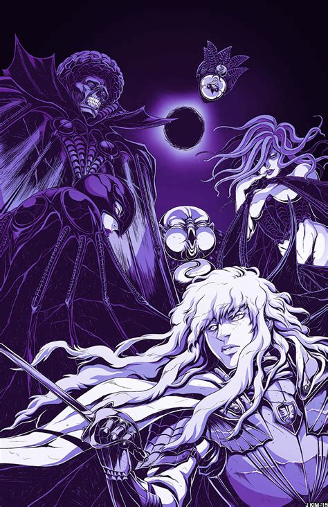 Griffith and the God Hand by RedStarship on DeviantArt