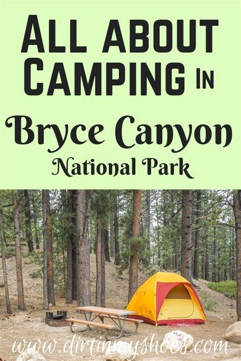 All About Camping in Bryce Canyon National Park | Bryce canyon national park, National park ...