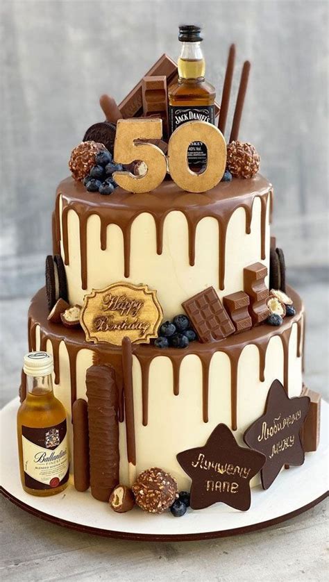 50th birthday cake ideas for dad - Carie Milliken