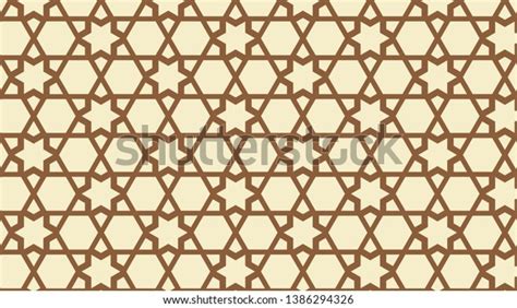 Brown Star Background Pattern Vector Stock Vector (Royalty Free) 1386294326 | Shutterstock