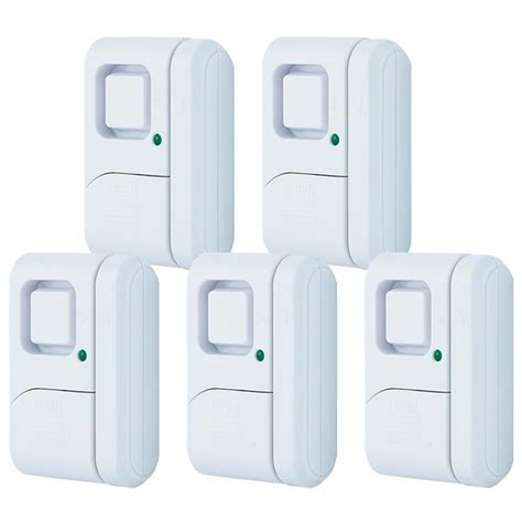 GE Personal Security Window/Door Alarm, Battery Operated, 5- Pack, 45987 - Walmart.com - Walmart.com