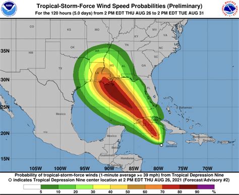 HURRICANE IDA: Storm Forming, Could Be Major Hurricane With Saturday ...