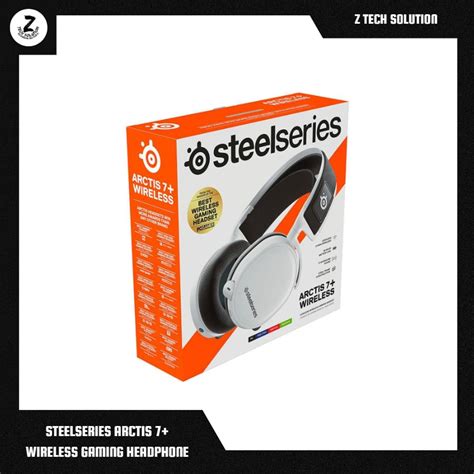 STEELSERIES ARCTIS 7+ WIRELESS 7.1 SONAR GAMING HEADSET 2.4GHZ USB-C ...