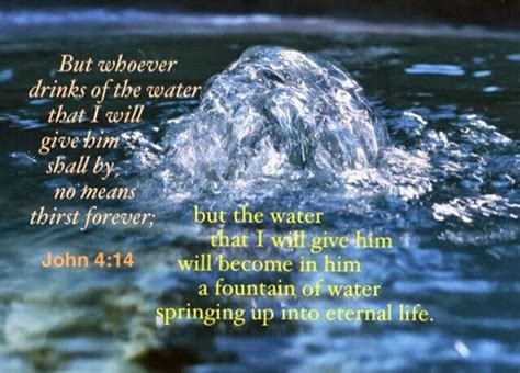 God is a Fountain of Living Waters Flowing Into Us and With Us Into the New Jerusalem - A God ...