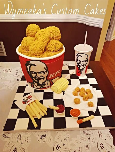 KFC (Kentucky Fried Chicken) Cake - Decorated Cake by - CakesDecor