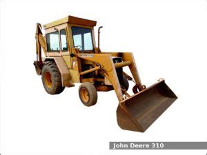 John Deere 310 backhoe loader tractor: review and specs - Tractor Specs