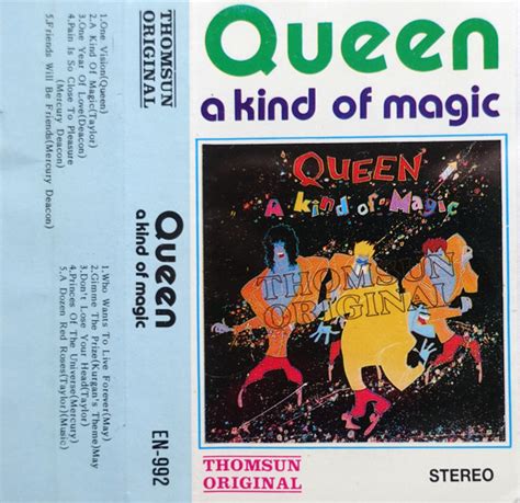 Queen – A Kind Of Magic (Cassette) - Discogs