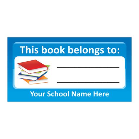 Book Label Stickers | School Stickers for Teachers