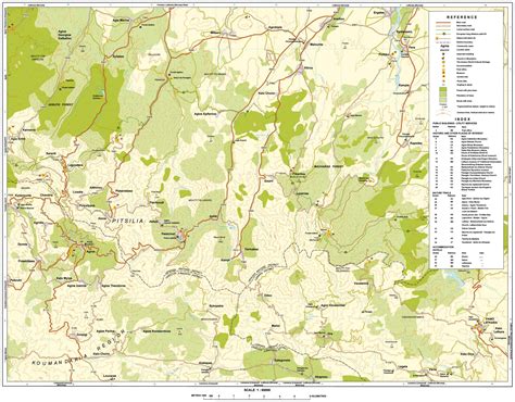 Troodos Map | Maps of Cyprus