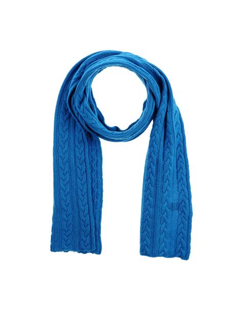 Guess Oblong Scarf in Blue (Azure) | Lyst