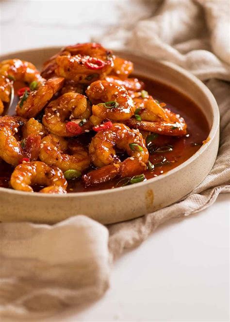 Asian Chilli Garlic Prawns (Shrimp) | RecipeTin Eats