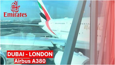 Dubai (DXB) to London (LGW) | Emirates Airbus A380 | AzzaVlogs - YouTube