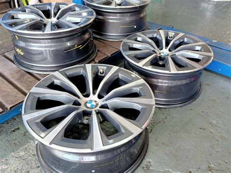 BMW ORIGINAL 17 inch wheels, Car Accessories, Tyres & Rims on Carousell