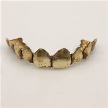 10kt Gold Dental Grill | Property Room