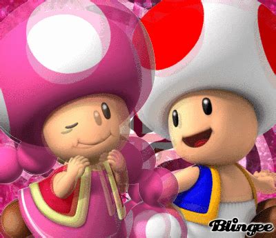 Toad & Toadette Picture #121237104 | Blingee.com