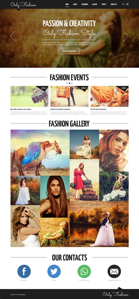 Fashion Blog Templates Archives - Zemez Joomla